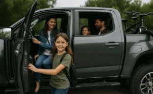 התאמת טנדר למשפחה עם ילדים