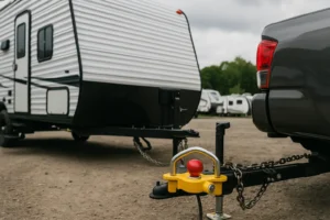 אביזרי הגנה מגניבת נגררים וקרוואנים